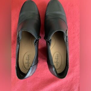 Clark Collection Ankle Boots. Women’s size 10. Black